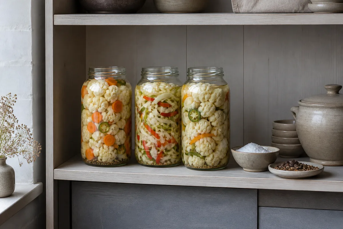 Pickles et lacto-fermentation